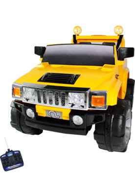 Jipe Elétrico Off Road 2 Lugares 12V Rc Amarelo Belfix Menor preço em Jipe Elétrico Off Road 2 Lugares 12V Rc Amarelo Belfix
